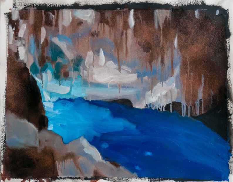Melora Griffis, museum cave, 2017