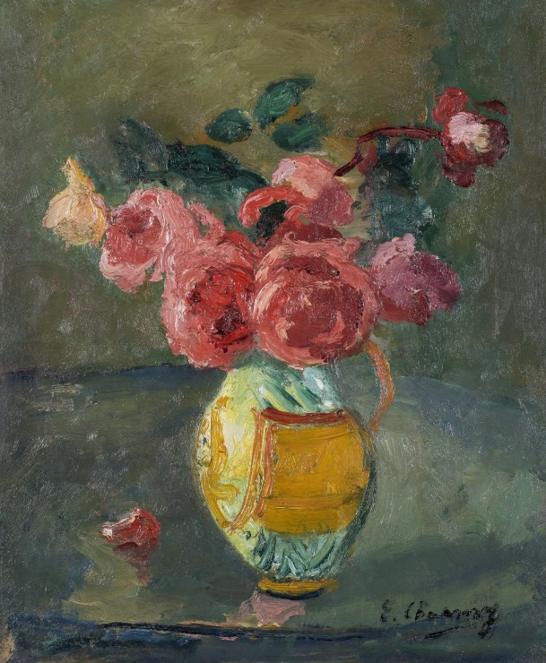 <span class="artist"><strong>Emilie Charmy</strong></span>, <span class="title"><em>Roses</em>, c. 1912-14</span>