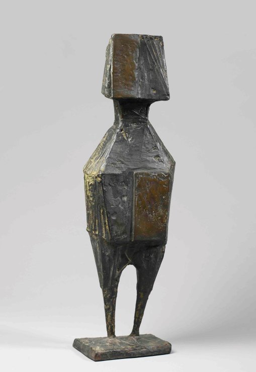 <span class="artist"><strong>Lynn Chadwick</strong></span>, <span class="title"><em>Folded Winged Figure</em>, 1968</span>