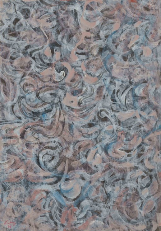 <span class="artist"><strong>Mark Tobey</strong></span>, <span class="title"><em>Meanders</em>, 1968</span>