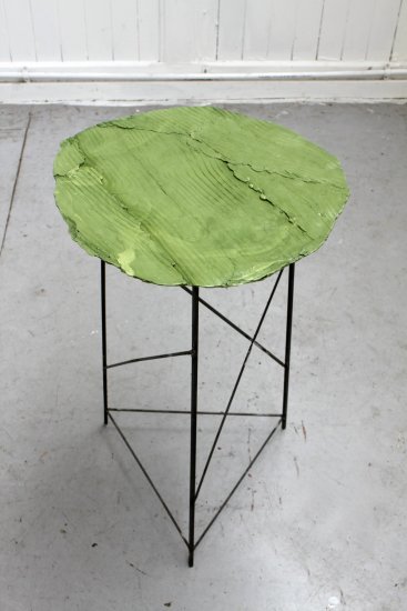 Wooden Table, Green 2, 2013