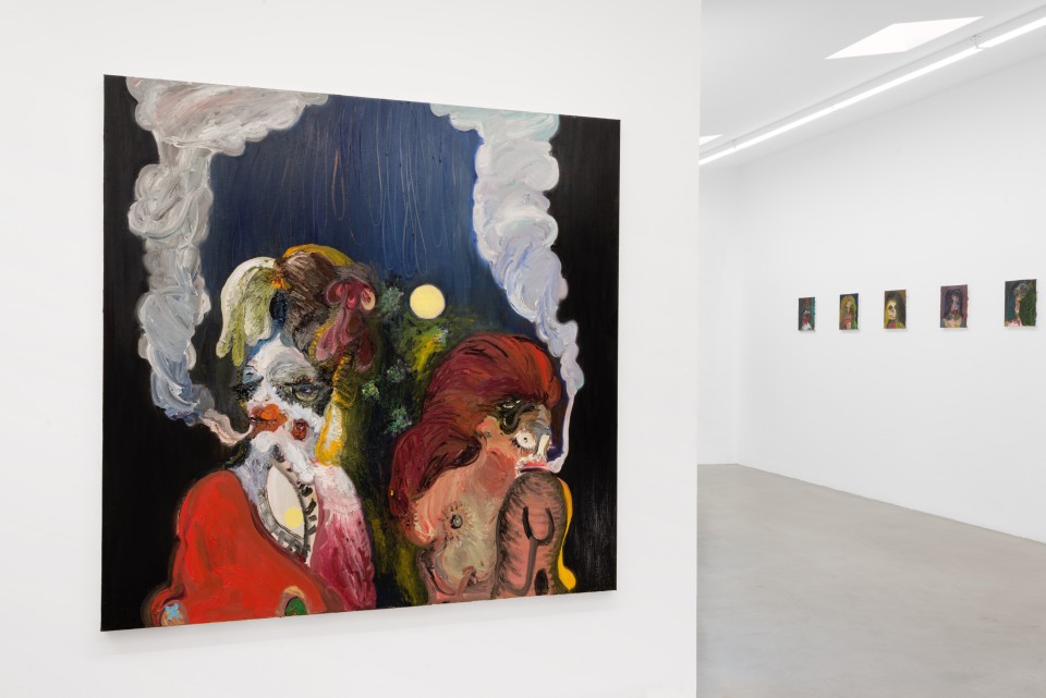 Image: Installation view of Trude Viken: Unmasked at M+B, Los Angeles