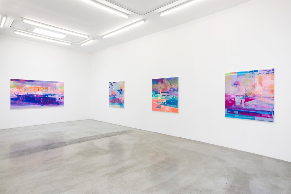 Image: Installation view of Zoe Walsh: I came to watch the morning rise at M+B, June 26 - July 25, 2020