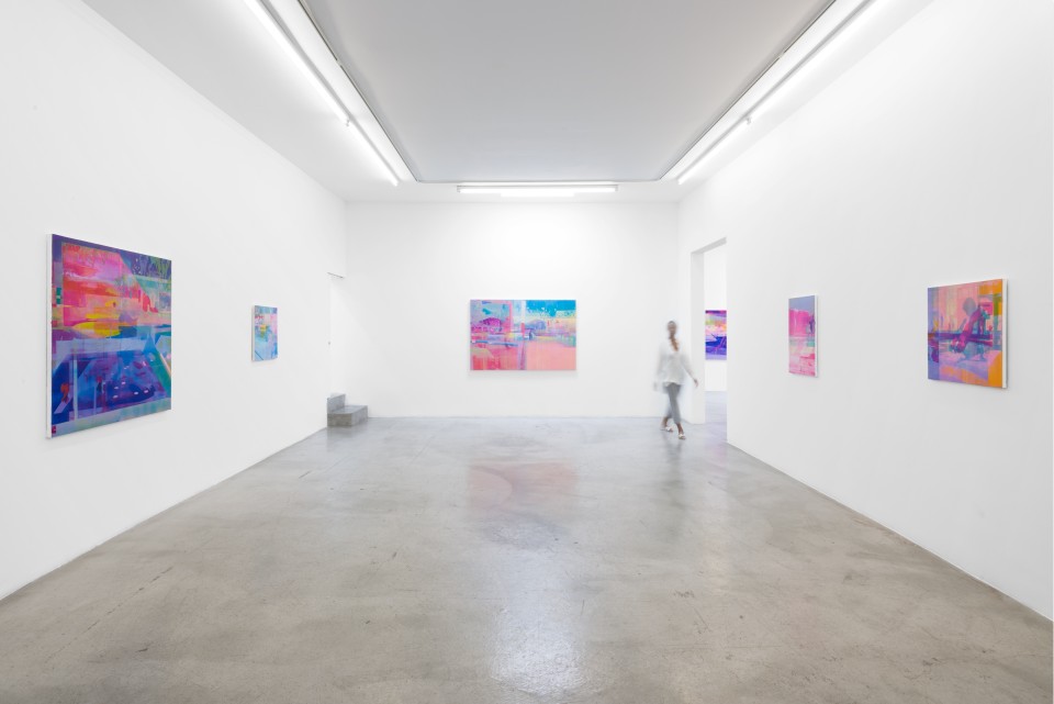 Image: Installation view of Zoe Walsh: I came to watch the morning rise at M+B, June 26 - July 25, 2020