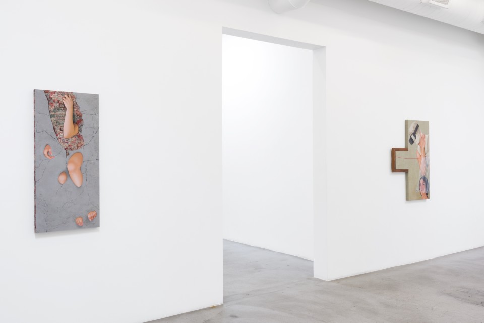Image: Installation view of Arghavan Khosravi: Presence of Others at M+B, August 1 - August 22, 2020