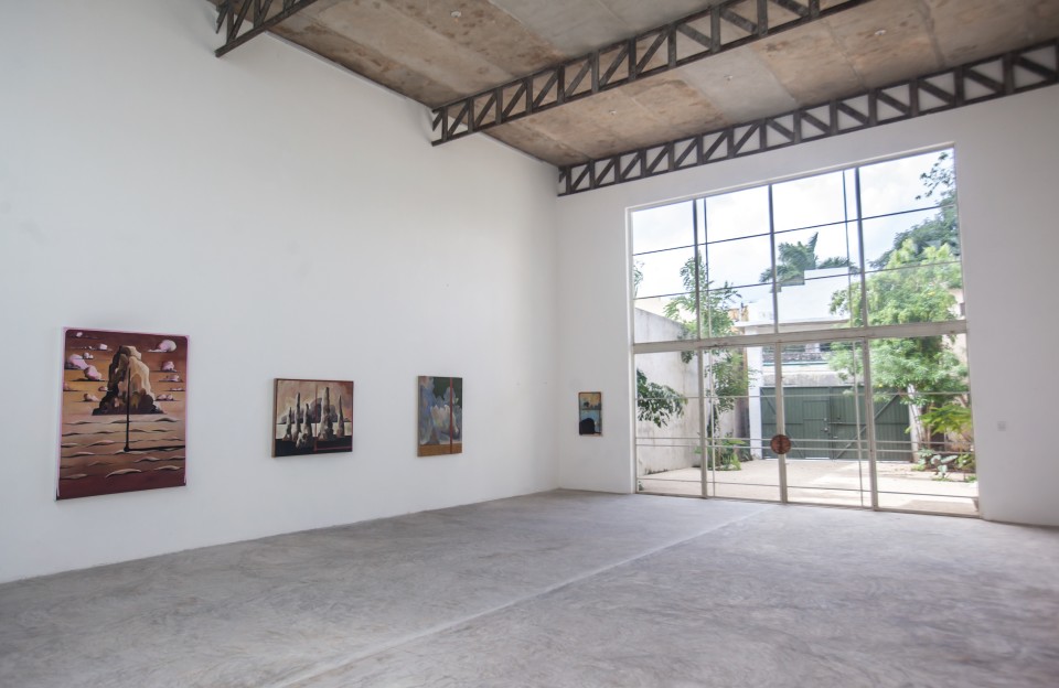 Image: Installation view of Leo Mock's presentation in Mérida, Mexico for NADA Miami 2020