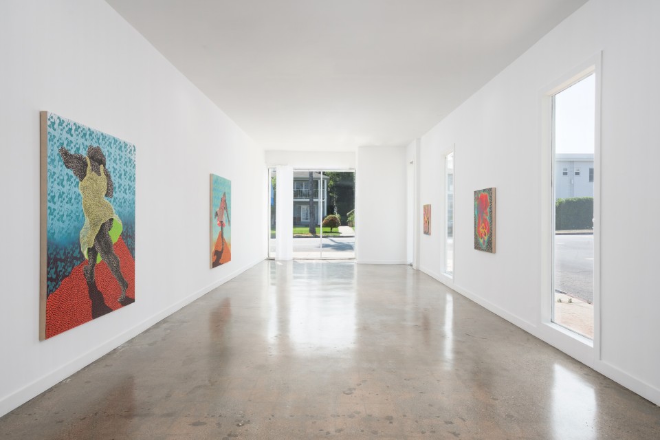 Image: Installation view of Didier William: Dance, Without Incidient at M+B Doheny, July 17 - July 24, 2021