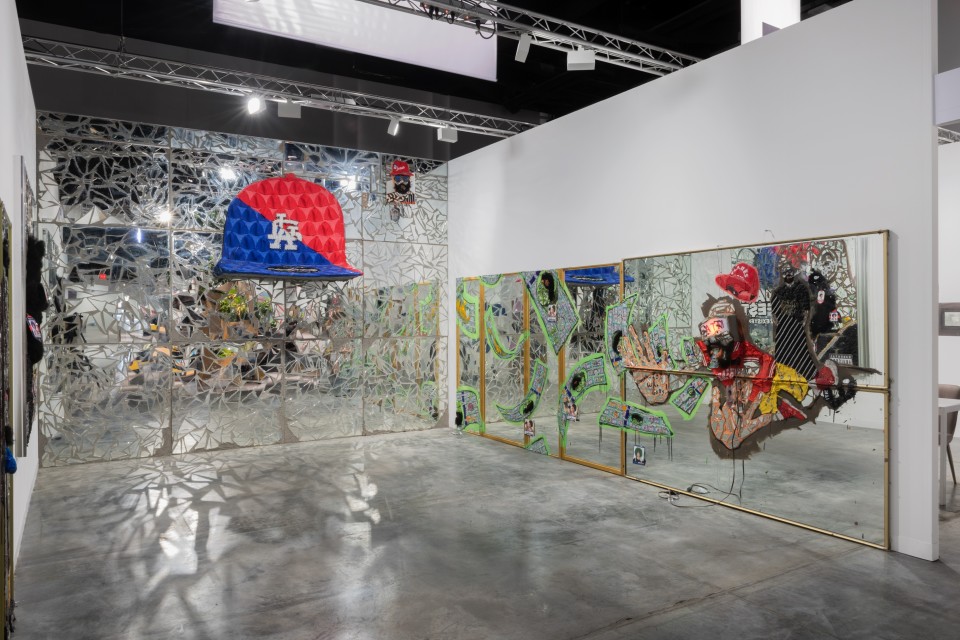 Image: Installation view, Positions Sector, Booth P9, Art Basel Miami Beach 2019