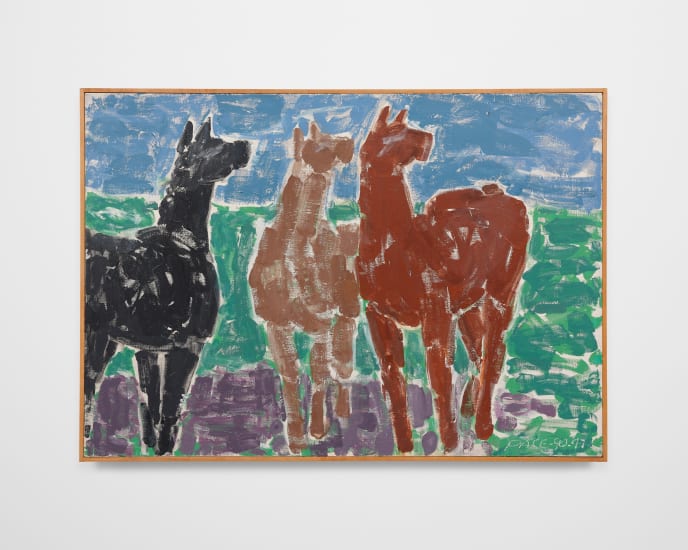 Stephen Pace, Black Horse/Brown Horse, 1990-98