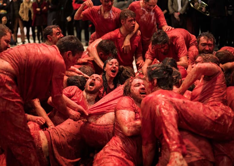 DARK MOFO - Hermann Nitsch, 150. Action, MONA, Hobart (Curated by Olivier Varenne, Michel Blancsubè and Jarrod Rawlins)