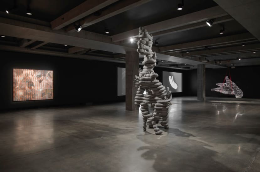 Toby Ziegler, Your shadow rising, Mona, Hobart (Curator Olivier Varenne with Pippa Mott)