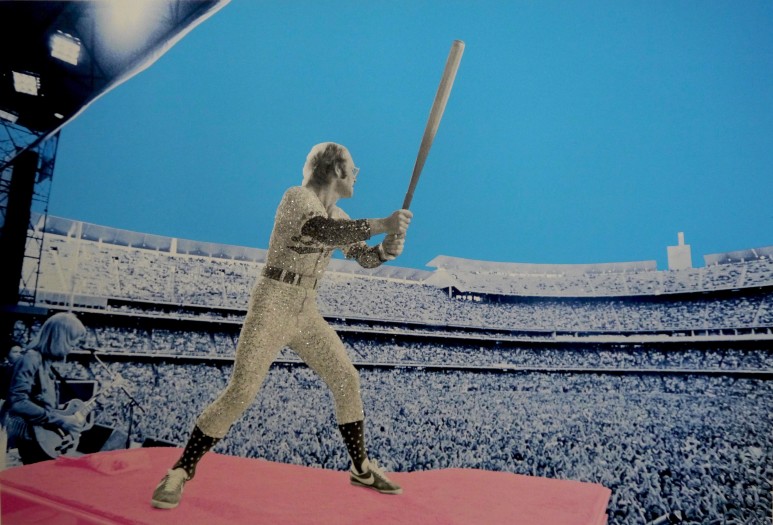 David Studwell, Elton John Home Run - Dodger Stadium 1975, 2019