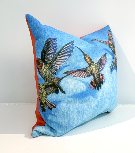 The Nancy Lamb Shop Outdoor Throw Pillows Portrait Of Rachel