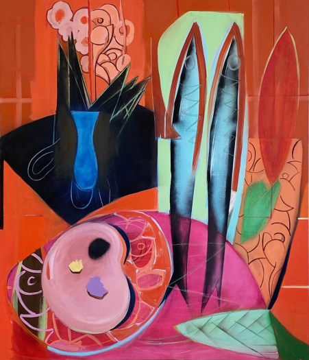 Aurelie Gravas, Studio rouge, 2021