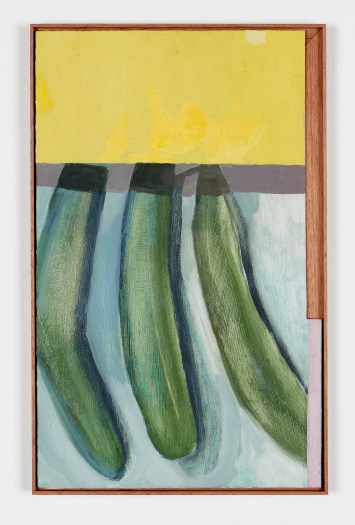 Peter Morrens, Help Yourself (tre zucchini), 2021