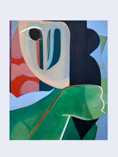 Aurelie Gravas, Holding hair, 2023