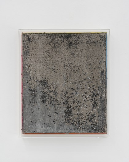 Jeff McMillan, Untitled (Black with Spray H-235), 2021-2024