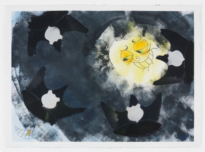 Pat Phillips, Untitled “I once was told a “joke”. It went something like this: “what’s the last thing a black man sees when he’s thrown down a well?”, 2020