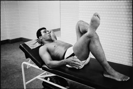 Howard L. Bingham, Ali, Before the Fight, Zaire #BW04, 1974