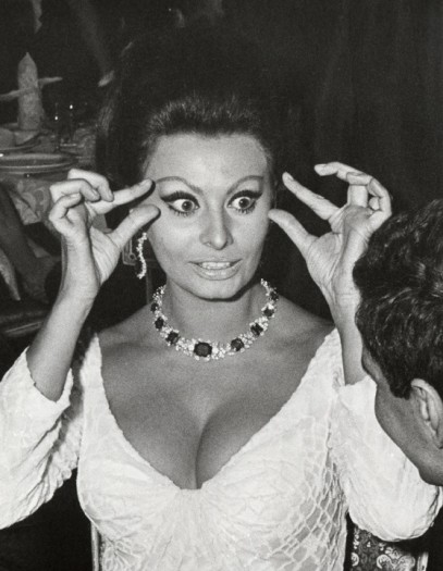 Ron Galella, Sophia Loren at the premier of Doctor Zhivago, Americana Hotel, New York, December 22, 1965, 1965