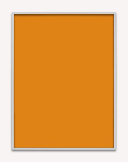 Phil Chang, Untitled (Orange Monochrome 03), 2014