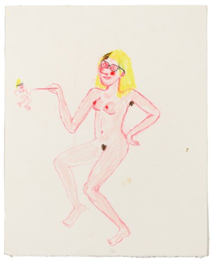 Aurel Schmidt, Self Portrait 22, 2013