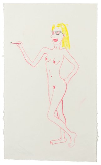 Aurel Schmidt, Self Portrait 7, 2013