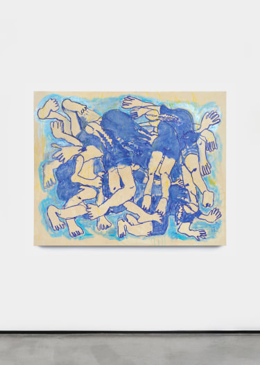 Dylan Rose Rheingold, Dogpile, Blue, 2023