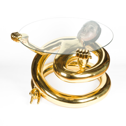 Pedro Friedeberg, Please Help Me! Table, 2017