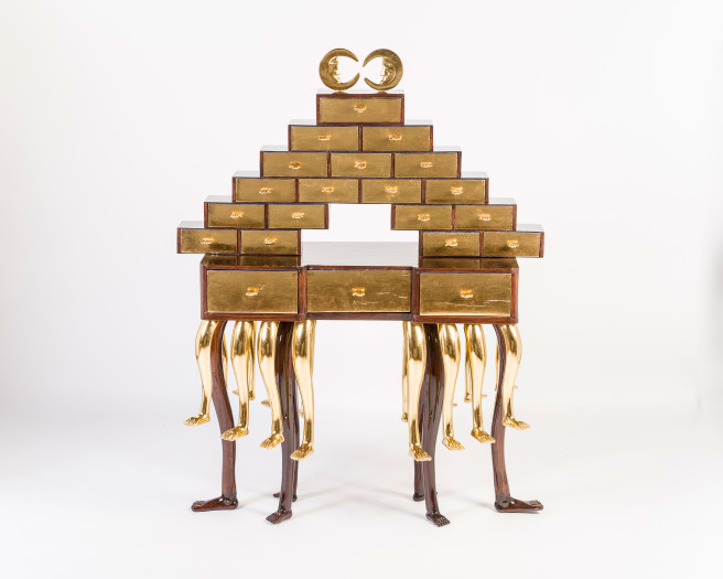 Pedro Friedeberg, Escribanía de la princesa Lucinda Bonaparte (Princess Lucinda Bonaparte's Writing Desk), 2016