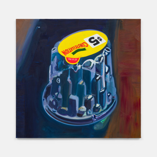 Chase Wilson, Americana Extravaganzoid: Table Edge World of False Empire: Window Time Thoughts of the Center Game of Spirit: Seeing Into the Negative (3a- Deep Ocean Plastic or the tower of babel from rock climbing camping trip), 2021
