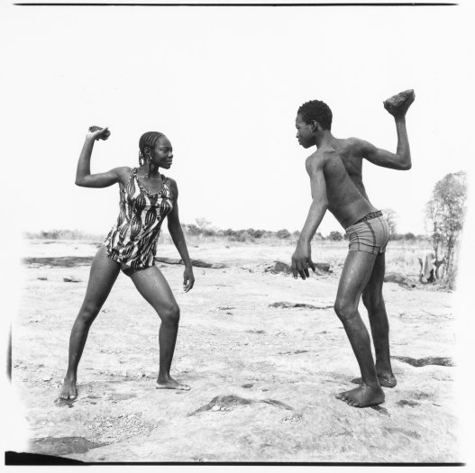 Malick Sidibé, Combat des amis avec pierres, 1976/2010