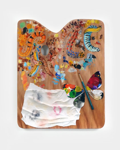 Katelyn Ledford, Artist’s Palette #3, 2023