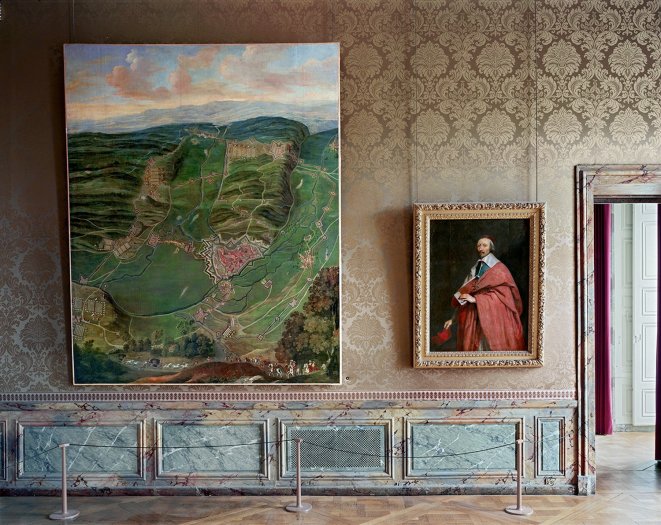 Robert Polidori, Salle de Régne de Louis XIII, (3) ANR.01.003, Salles du XVII, Aile du Nord - R.d.C, Versailles, 2005