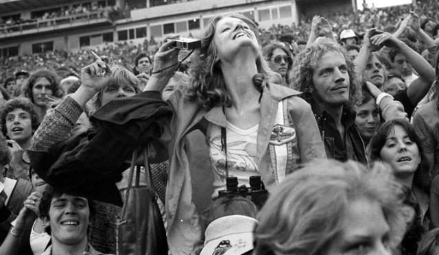 Joseph Szabo, Delight (Rolling Stones Fans No. 23, JFK Stadium, Philadelphia), 1978