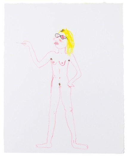 Aurel Schmidt, Self Portrait 23, 2013