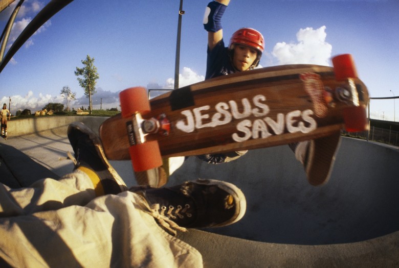 Hugh Holland, Jesus Saves, Marina Del Rey, 1977