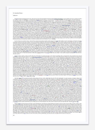 Case Simmons, Press Release Poem, 2000-2019