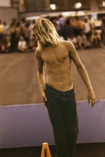 Hugh Holland, Gilded Skater, San Diego, 1975