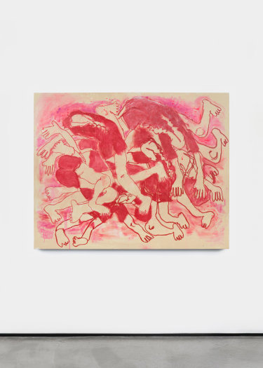Dylan Rose Rheingold, Dogpile, Red, 2023
