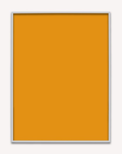 Phil Chang, Untitled (Orange Monochrome 04), 2014