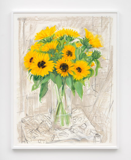 Alina Perez, Studio Sunflowers, 2022