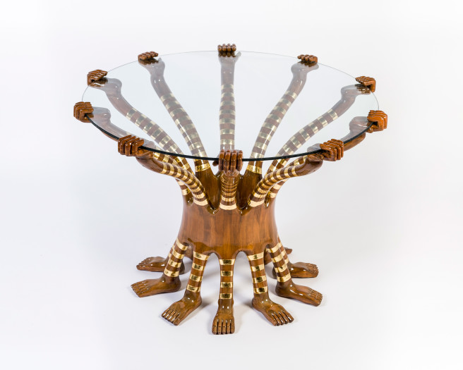 Pedro Friedeberg, Tiger Table, 2016