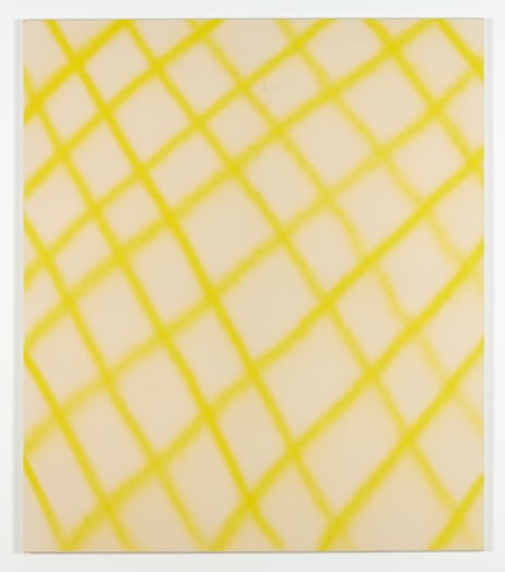 Klaas Kloosterboer 18130, 2018 acrylic spray paint on cotton 150 x 130 cm