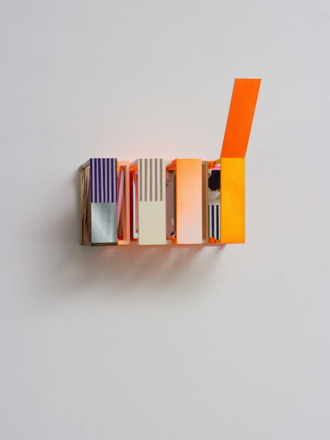 Nahum Tevet, Time after Time #15 (with orange), 2019