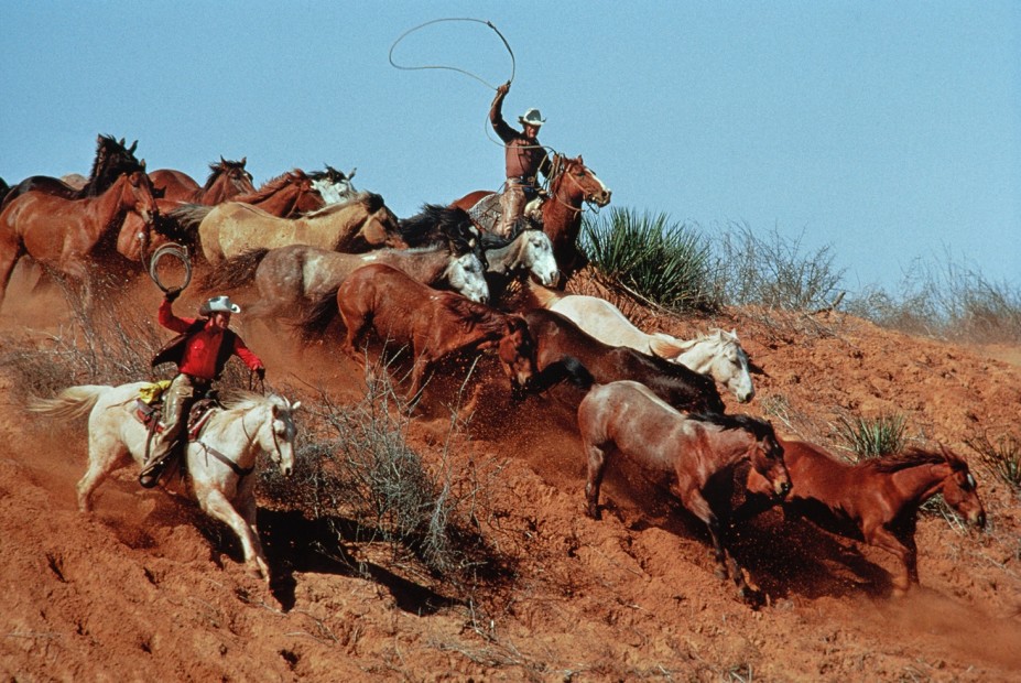 Norm Clasen, Rope and Rush, Seymour, TX, 1986