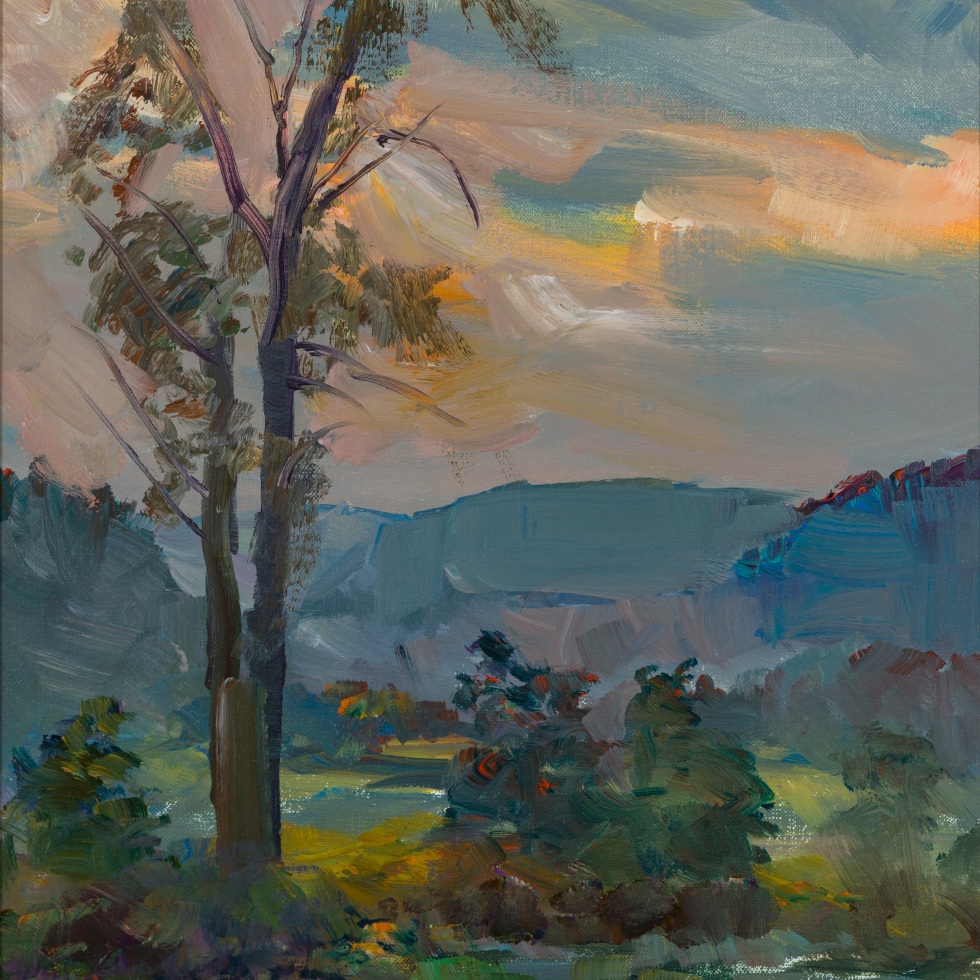 Dusk, Schoharie Valley, N.Y.-Bruce LeDain