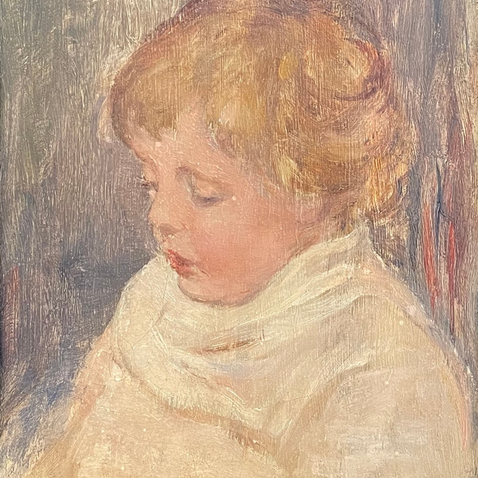 Portrait of a Child-Charles Ernest De Belle