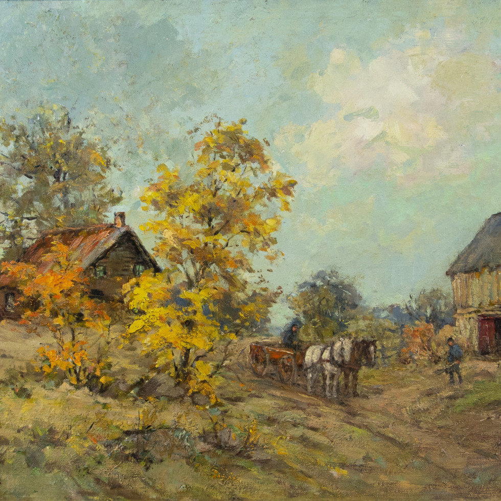 Autumn, Eastern Townships-Berthe Des Clayes