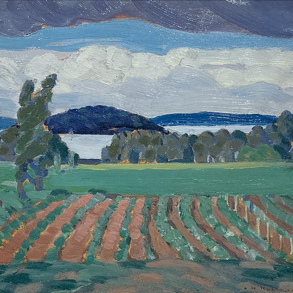 Cultivated Fields, Brome Lake-Albert H. Robinson